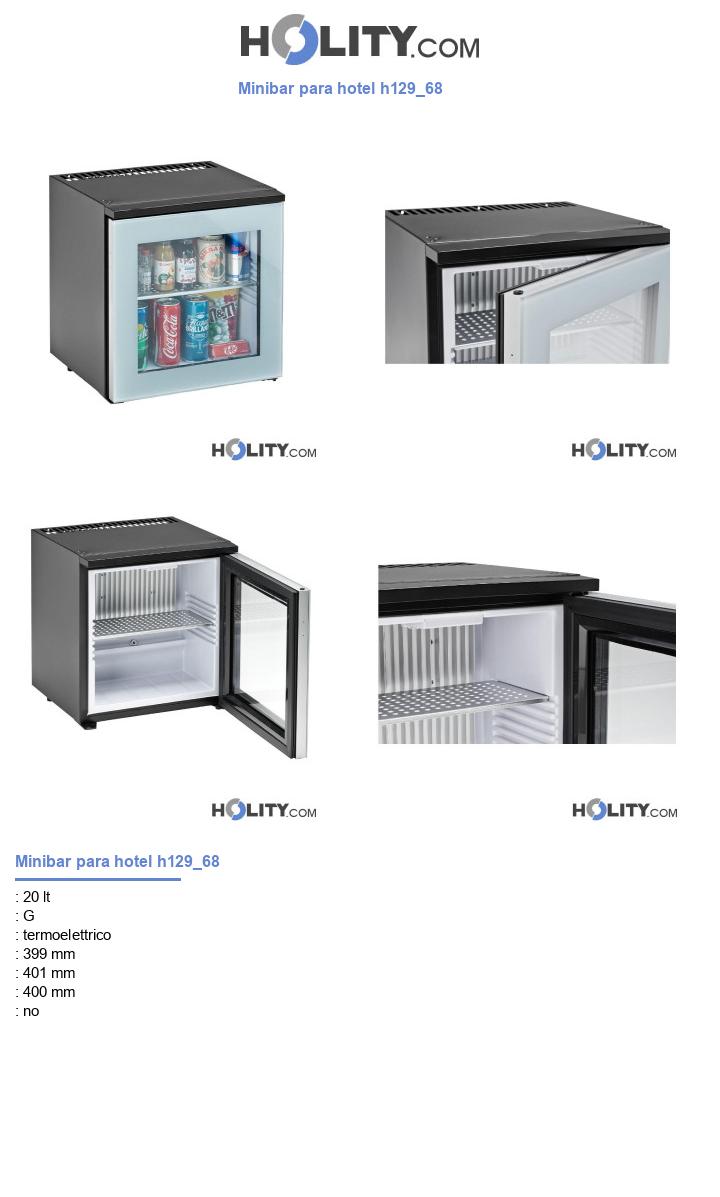 Minibar para hotel h129_68