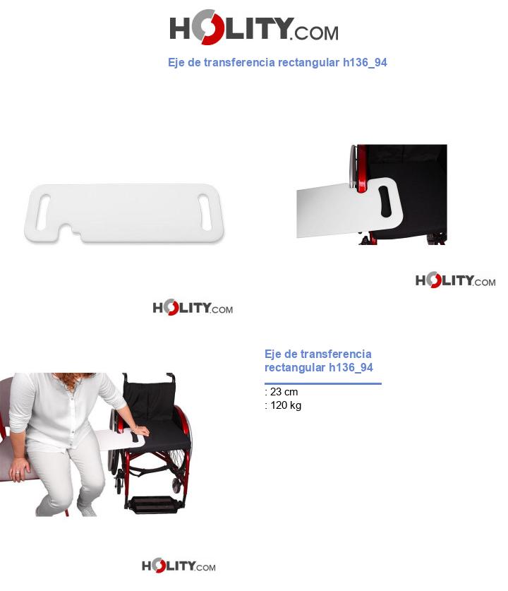 Eje de transferencia rectangular h136_94