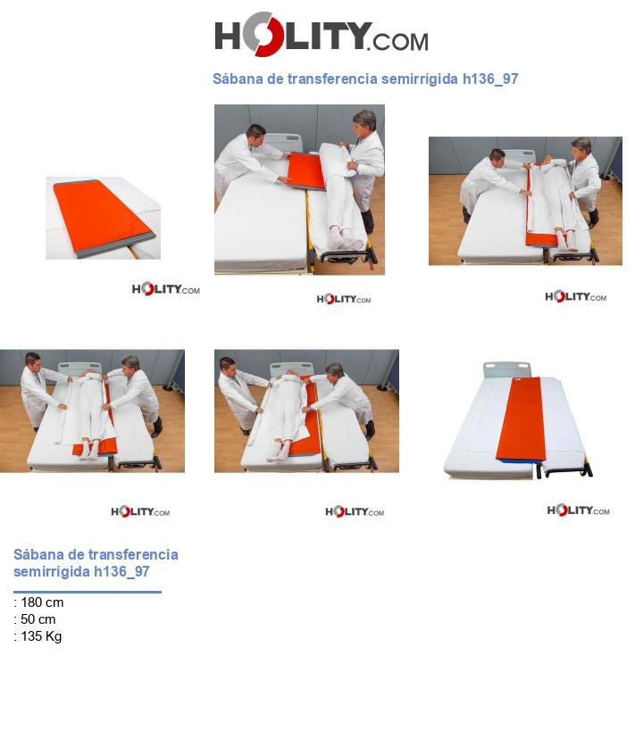 Sábana de transferencia semirrÃgida h136_97