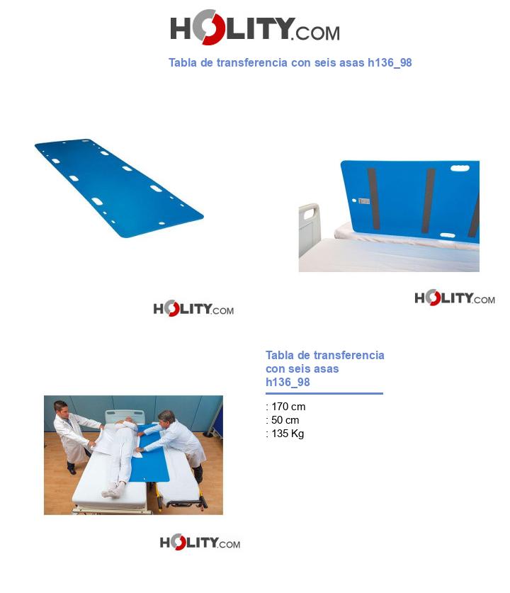 Tabla de transferencia con seis asas h136_98
