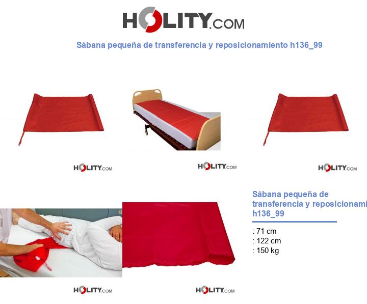 Sábana pequeña de transferencia y reposicionamiento h136_99