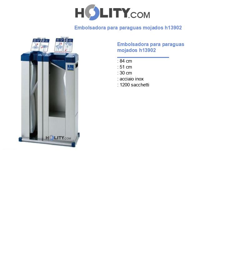 Embolsadora para paraguas mojados h13902