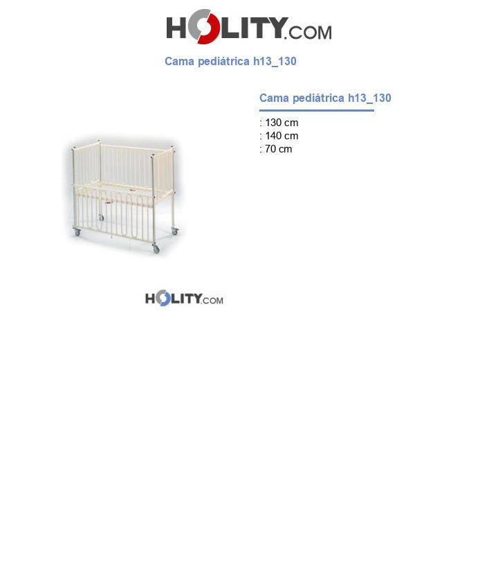 Cama pediátrica h13_130