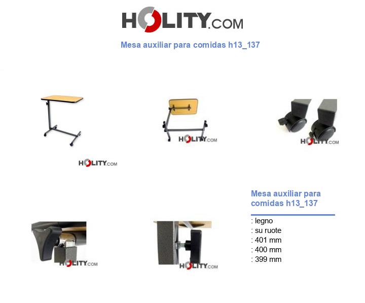Mesa auxiliar para comidas h13_137