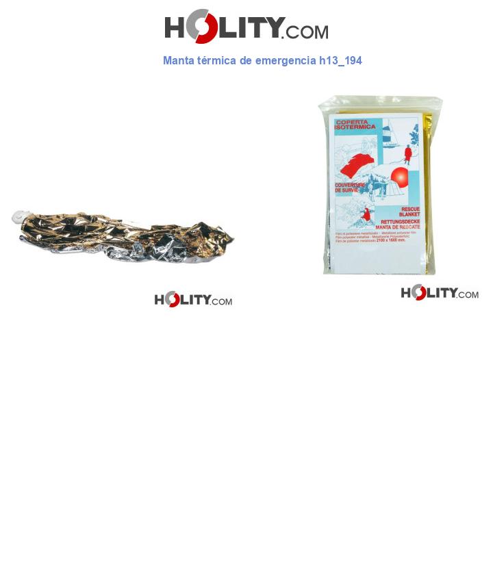 Manta térmica de emergencia h13_194
