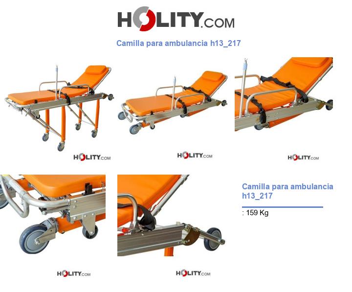 Camilla para ambulancia h13_217
