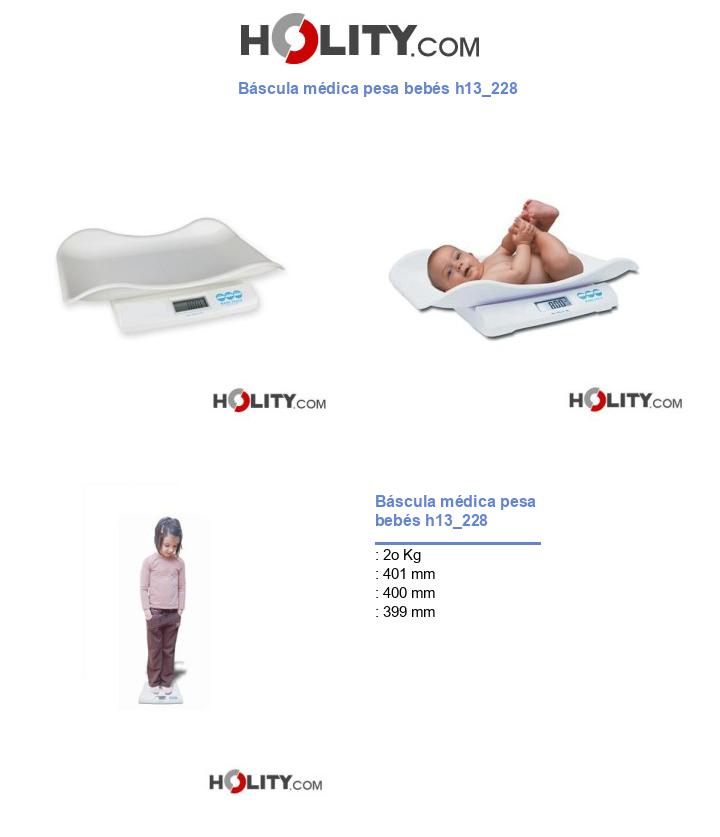 Báscula médica pesa bebés h13_228