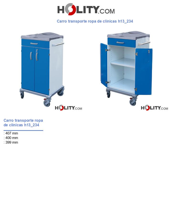 Carro transporte ropa de clínicas h13_234