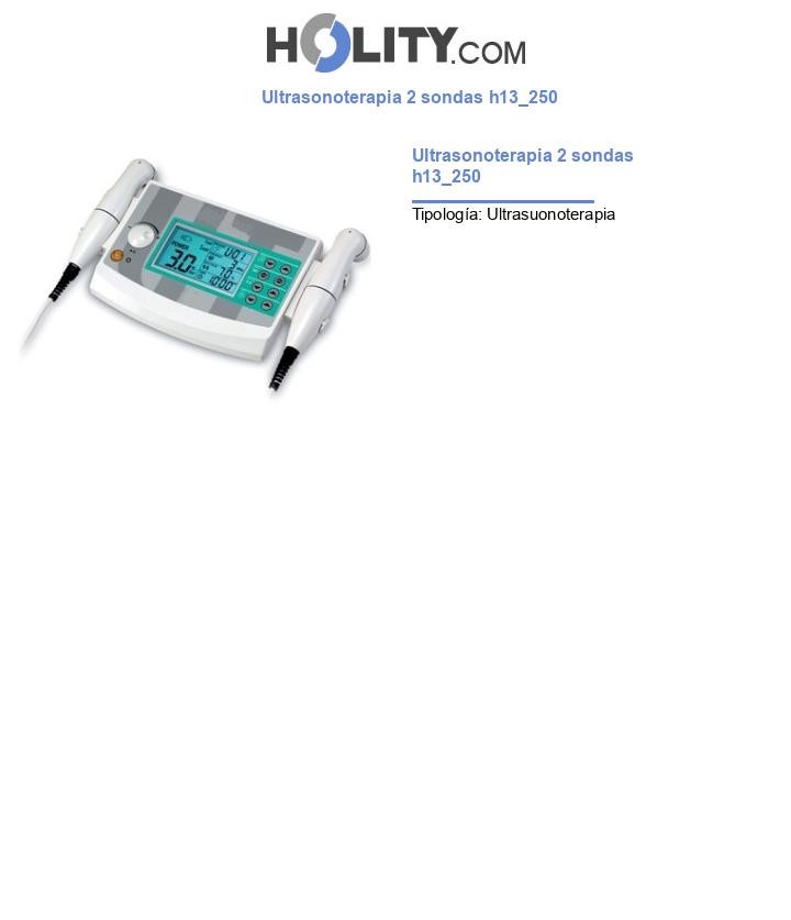 Ultrasonoterapia 2 sondas h13_250