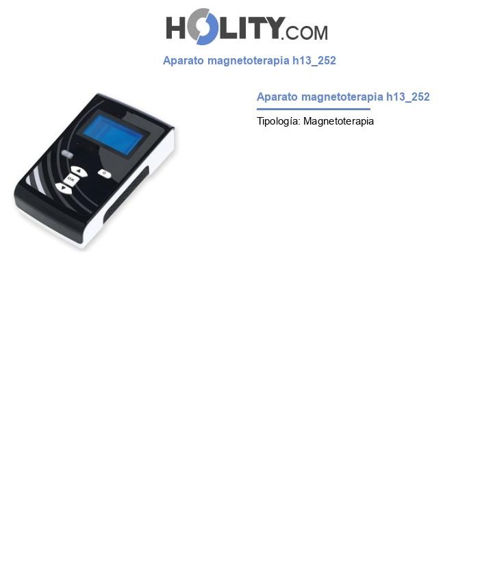 Aparato magnetoterapia h13_252