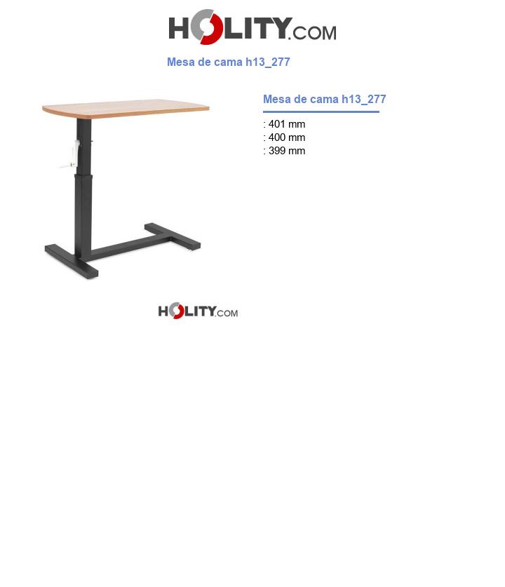 Mesa de cama h13_277