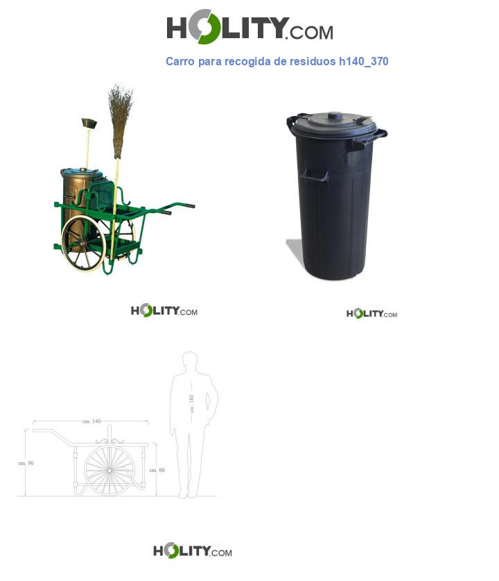 Carro para recogida de residuos h140_370
