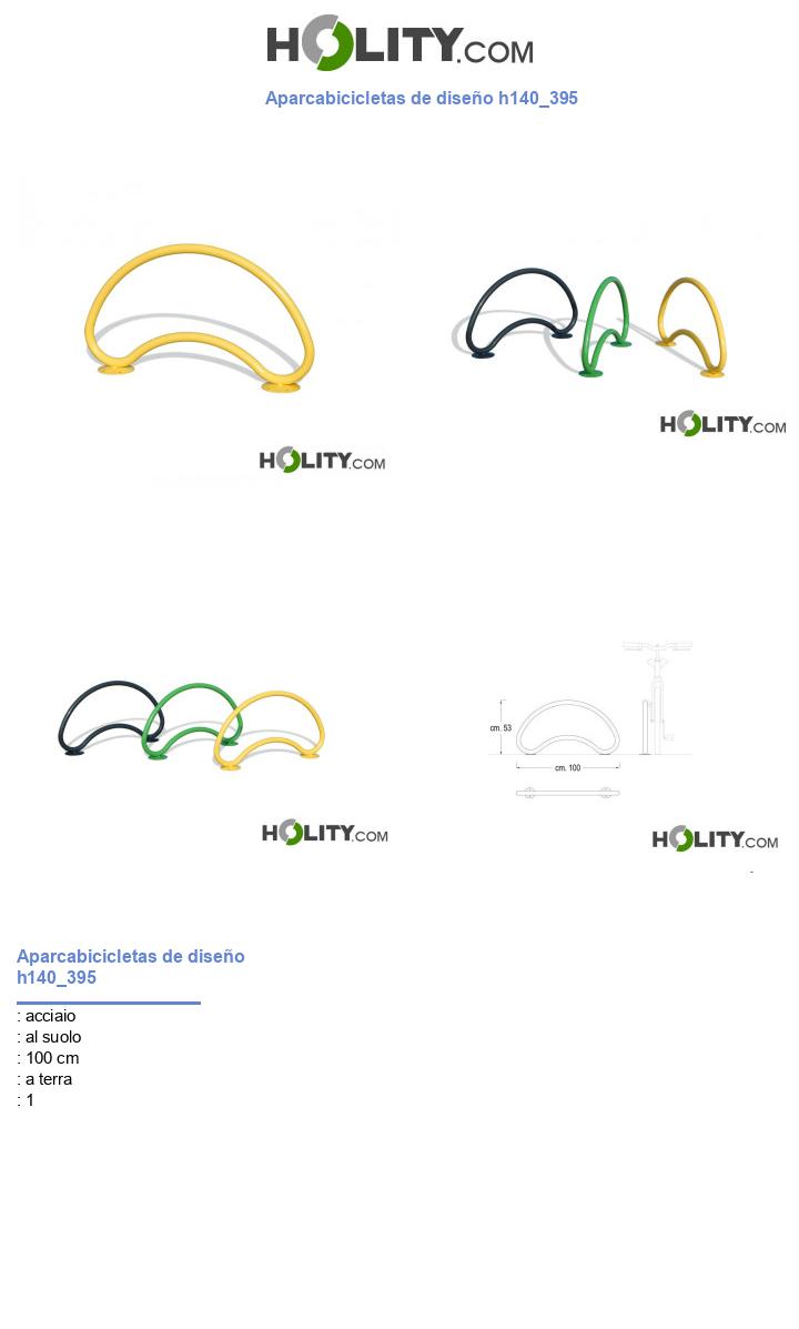 Aparcabicicletas de diseño h140_395