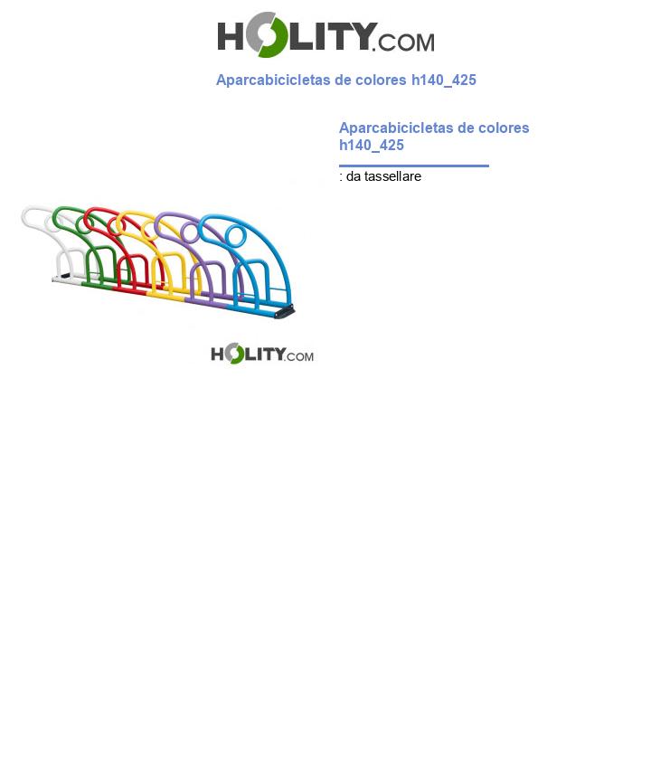 Aparcabicicletas de colores h140_425