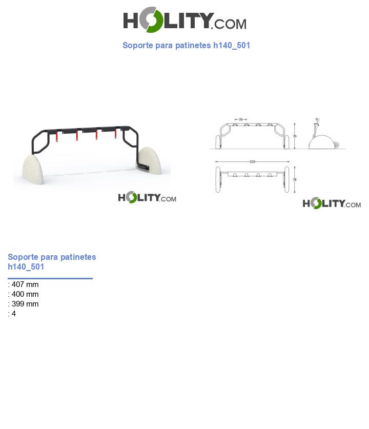 Soporte para patinetes h140_501