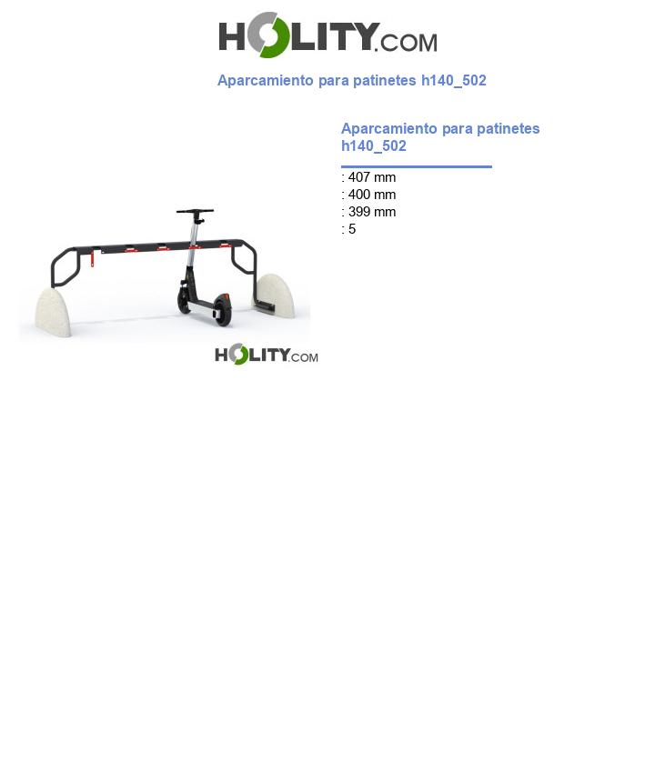 Aparcamiento para patinetes h140_502