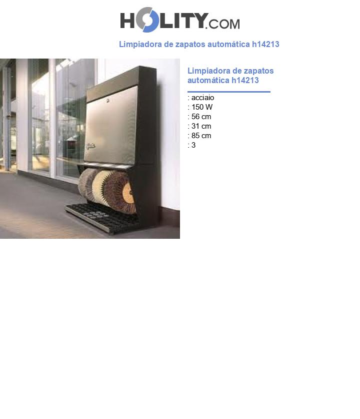 Limpiadora de zapatos automática h14213