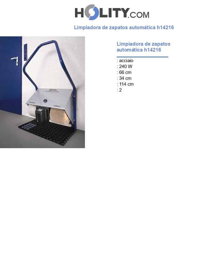Limpiadora de zapatos automática h14216