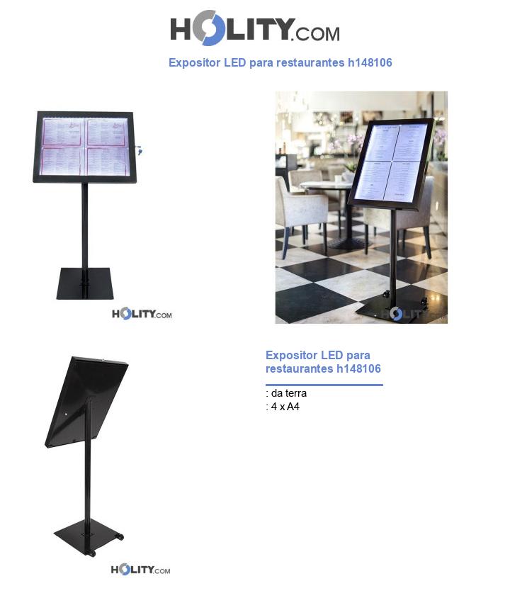 Expositor LED para restaurantes h148106