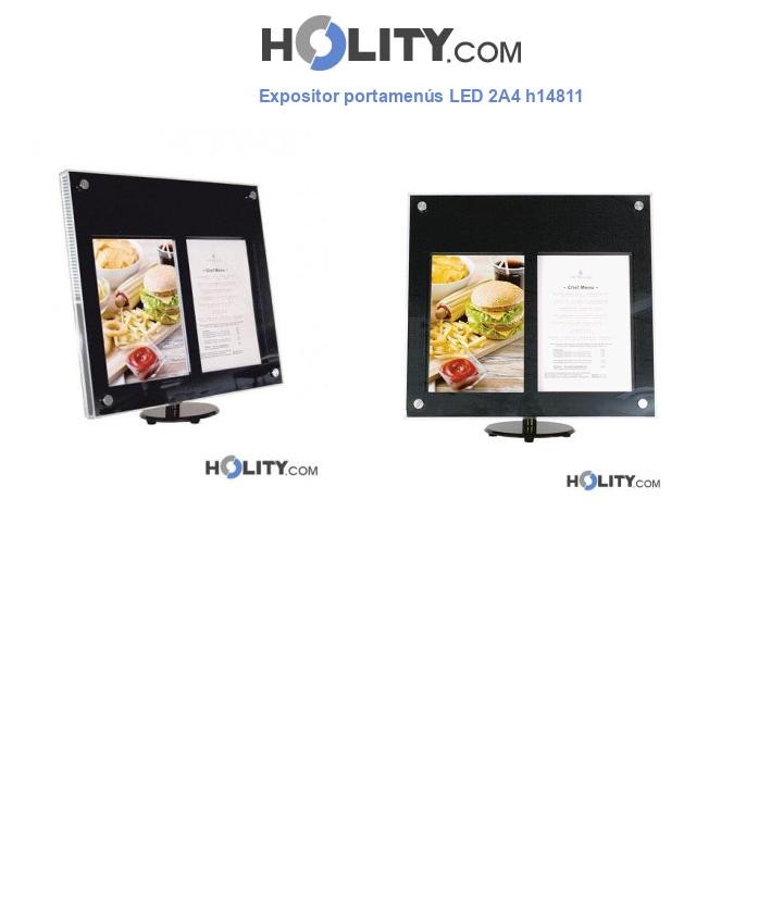 Expositor portamenús LED 2A4 h14811