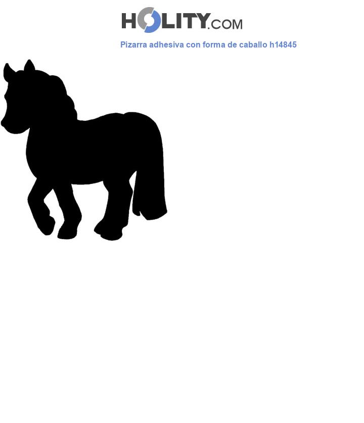 Pizarra adhesiva con forma de caballo h14845