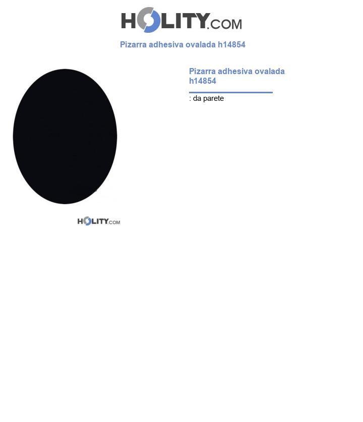 Pizarra adhesiva ovalada h14854