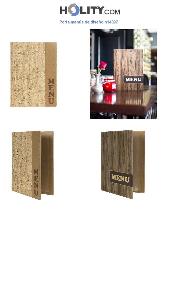 Porta menús de diseño h14897