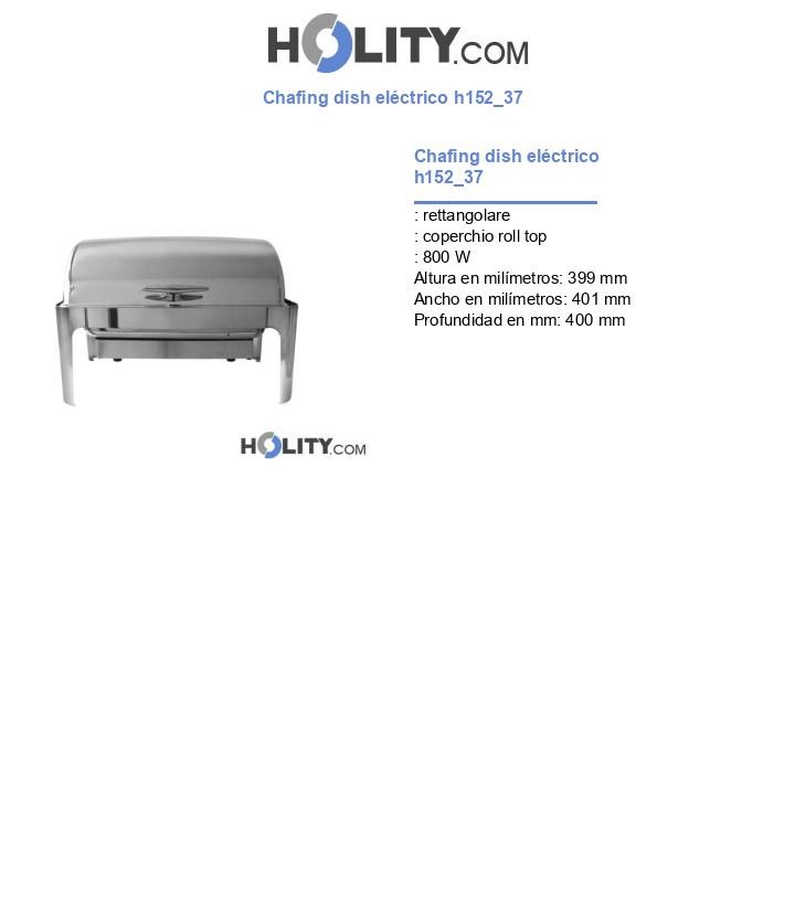 Chafing dish eléctrico h152_37
