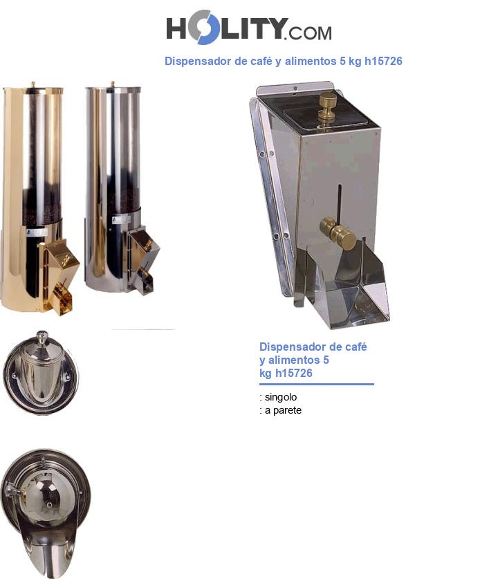 Dispensador de café y alimentos 5 kg h15726