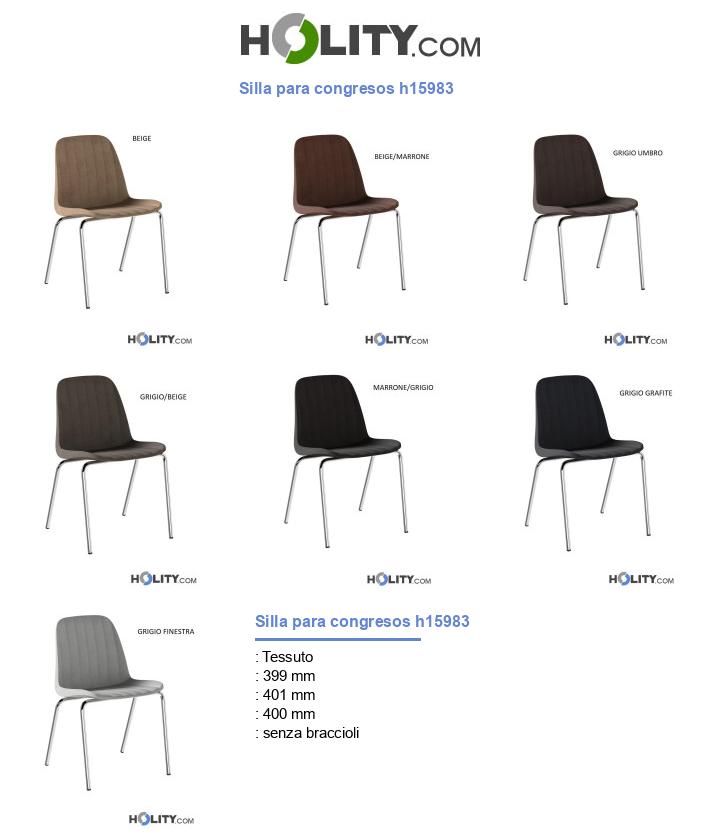 Silla para congresos h15983