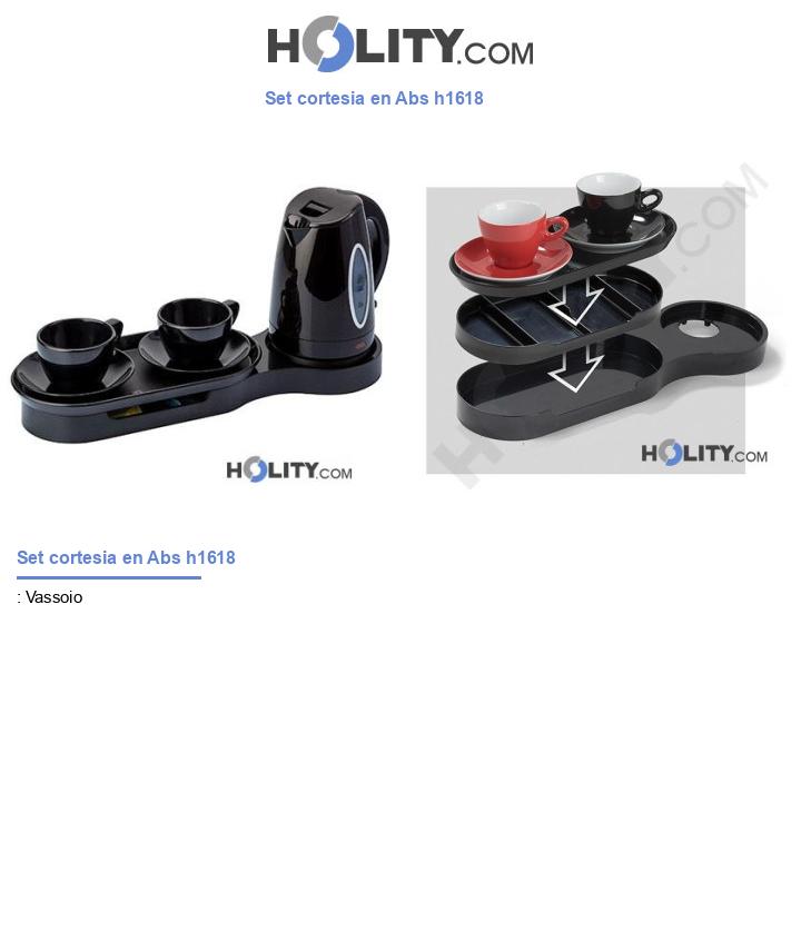 Set cortesia en Abs h1618