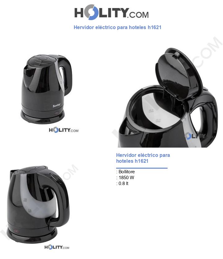 Hervidor eléctrico para hoteles h1621