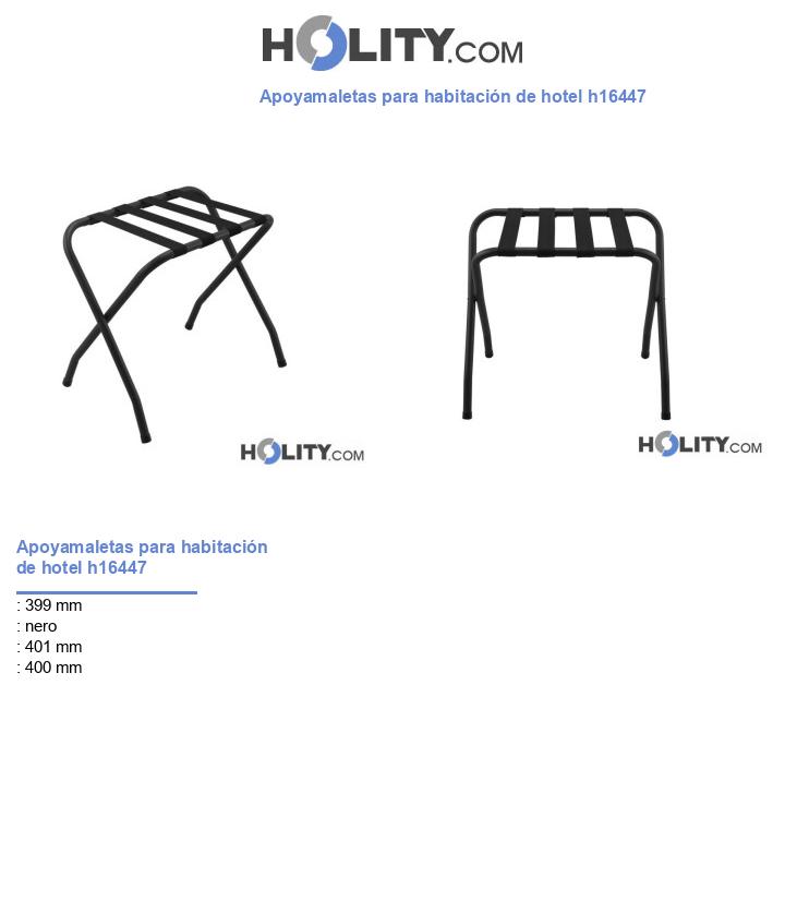Apoyamaletas para habitación de hotel h16447