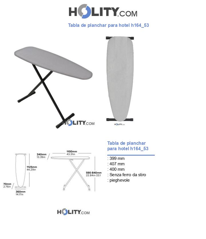 Tabla de planchar para hotel h164_53