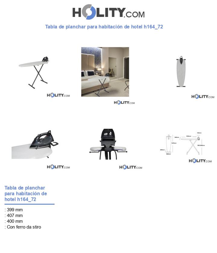 Tabla de planchar para habitación de hotel h164_72