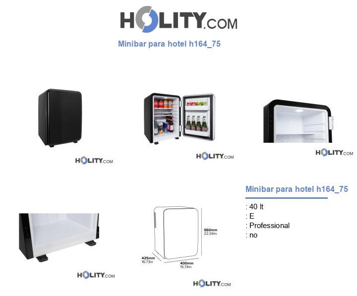 Minibar para hotel h164_75