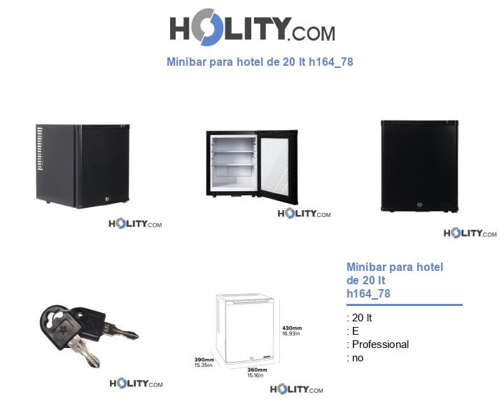 Minibar para hotel de 20 lt h164_78