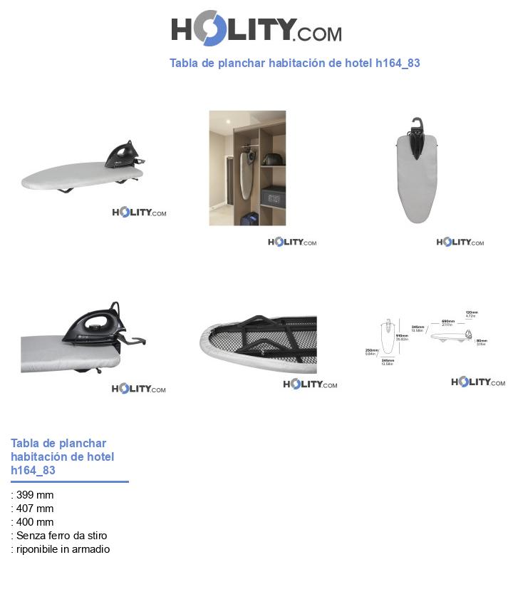 Tabla de planchar habitación de hotel h164_83