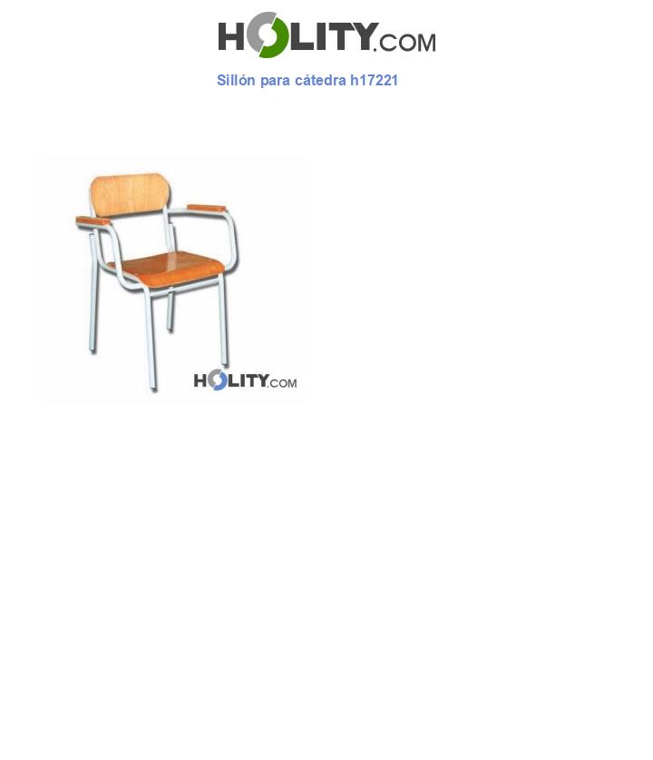 Sillón para cátedra h17221