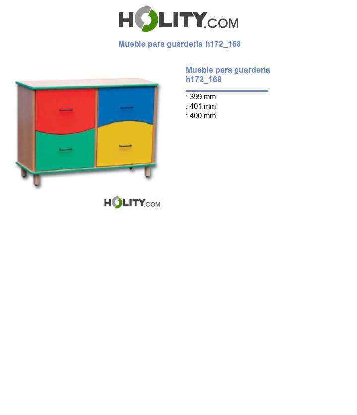 Mueble para guardería h172_168