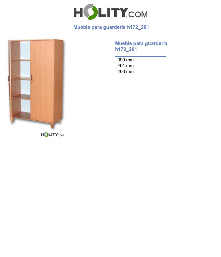 Mueble para guardería h172_201