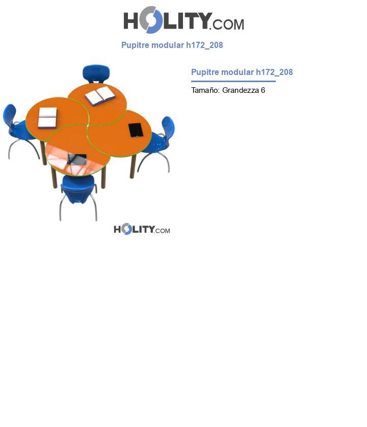 Pupitre modular h172_208