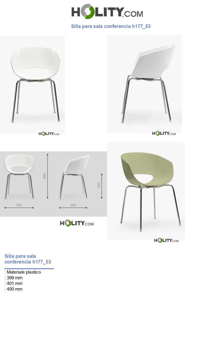 Silla para sala conferencia h177_53