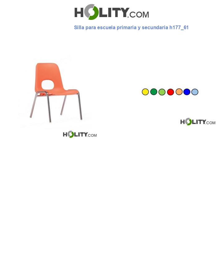 Silla para escuela primaria y secundaria h177_61