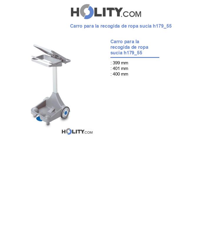 Carro para la recogida de ropa sucia h179_55