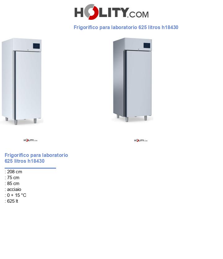 Frigorífico para laboratorio 625 litros h18430