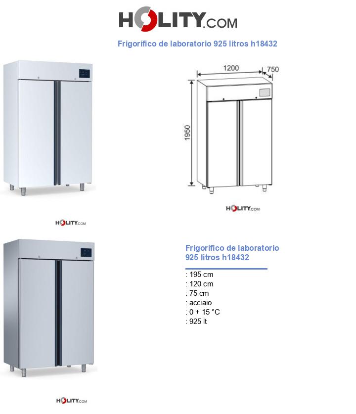 Frigorífico de laboratorio 925 litros h18432