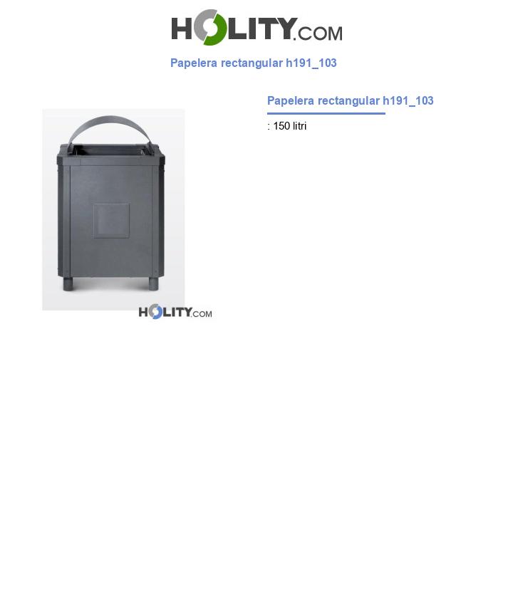 Papelera rectangular h191_103