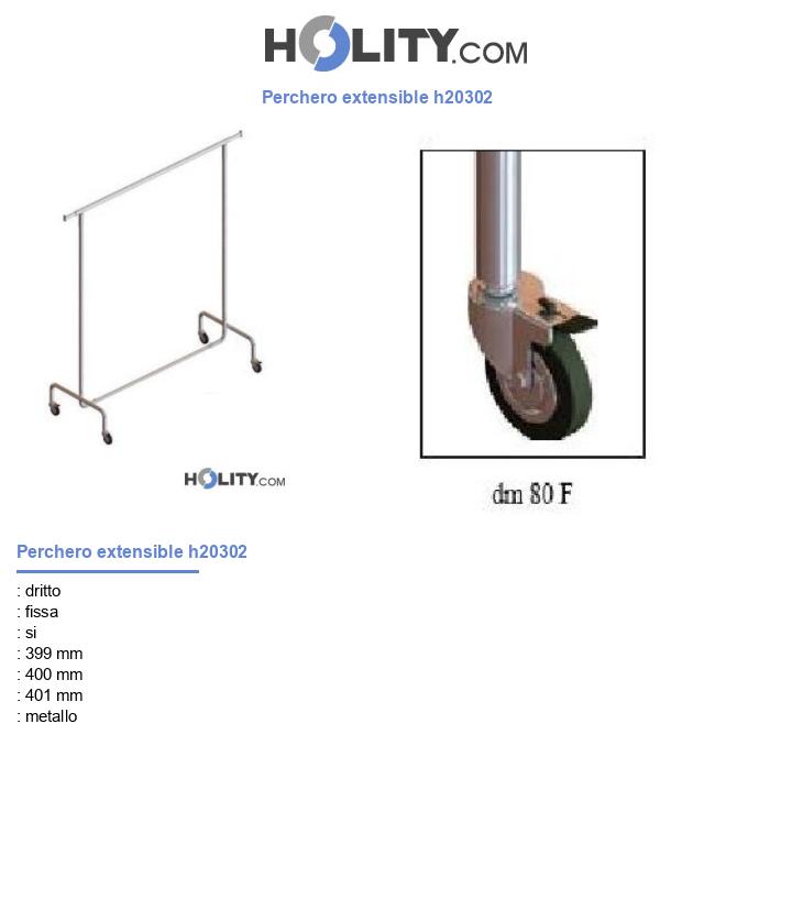 Perchero extensible h20302