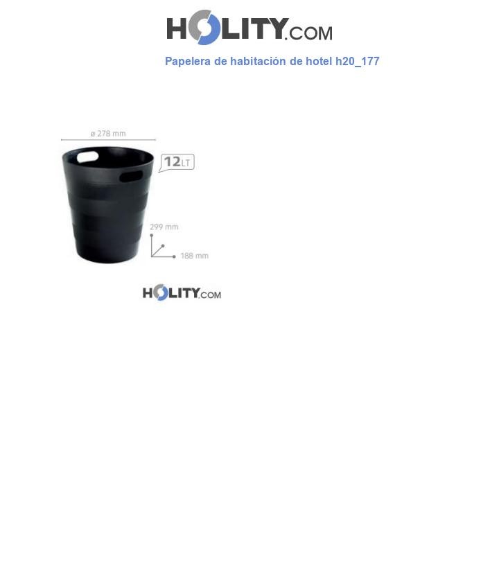 Papelera de habitación de hotel h20_177